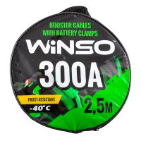 Пускові дроти WINSO 300А 2,5м кругла сумка 138310