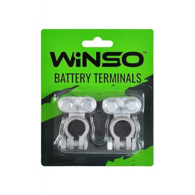 Клеми акумуляторні Winso Battery Terminals свинцеві 2шт блістер 146200
