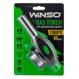 Горелка газовая WINSO с автоматическим пьезорозжигом длина сопла 68мм 260220