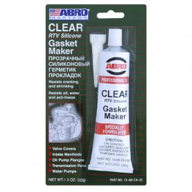 Герметик прокладка ABRO MASTERS Clear Gasket Maker прозорий 13-AB-CH-32 32г