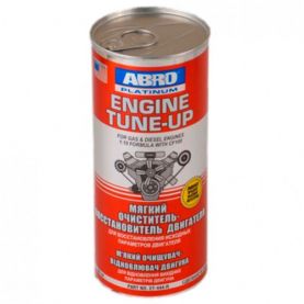 Очисник двигуна ABRO Платина відновлювач м'який Engine Tune-up 444мл ET-444-R