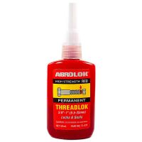 Фиксатор резьбы ABRO Threadlok красный для неразборных соединений TL-571 50мл
