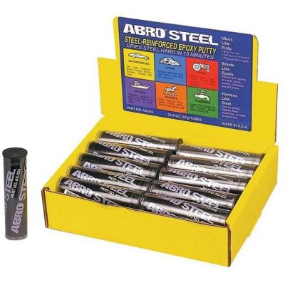 Холодная сварка ABRO Steel чёрная AS-224 57г