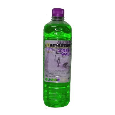 Омыватель стекла зимний ADVANTAGE -80°C концентрат яблоко 1л