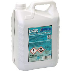 Антифриз Alpine C48 Kuhlerfrostschutz концентрат -80°C синий 5л 1715-5