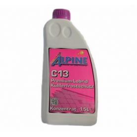 Антифриз Alpine C13 Premium Kuhlerfrostschutz концентрат -80°C фиолетовый 1,5л