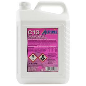 Антифриз Alpine C13 Premium Kuhlerfrostschutz концентрат -80°C фиолетовый 5л