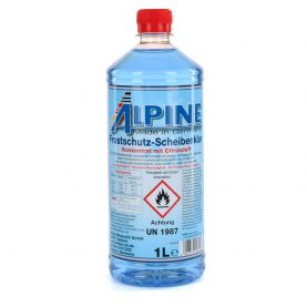 Омивач скла зимовий ALPINE Frostschutz Scheibenklar -30°C 1л