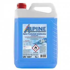 Омивач скла готовий ALPINE Frostschutz Scheibenklar -30°C 5л