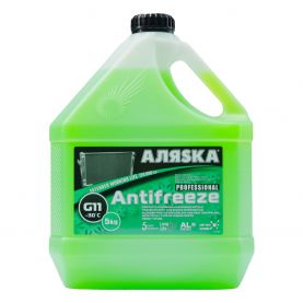Антифриз АЛЯСКА G11 -30° зеленый 5л 9008