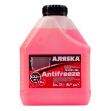 Антифриз Аляѕка G12 -30° красный 1л 9004