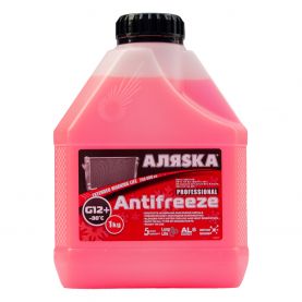 Антифриз Аляѕка G12 -30° красный 1л 9004