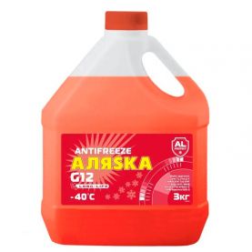 Антифриз -40 АЛЯСКА красный 3л 3517