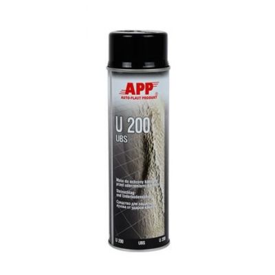 Средство для защиты кузова APP в аэрозоле Baranek чёрный 050204 0,5л