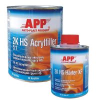 Грунт APP 2K HS Acrylfiller акриловая серый 020408 1л