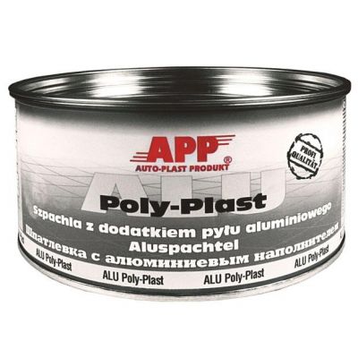 Шпатлёвка APP ALU Poly-Plast с алюминиевой пудрой 010225 1,8кг