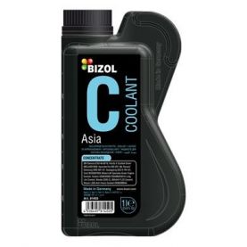 Антифриз BIZOL COOLANT ASIA G11 концентрат -80°C зеленый (B81450) 1л