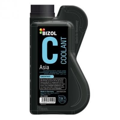 Антифриз BIZOL COOLANT ASIA G11 концентрат -80 ° C зелений (B81450) 1л