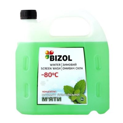 Омивач скла зимовий BIZOL -80 ° C концентрат м'ята 1л B1290