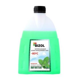 Омивач скла зимовий BIZOL -80 ° C концентрат м'ята В1296 4л