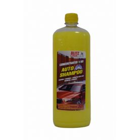 Автомобильный шампунь Blitz Line Auto Shampoo концентрат с воском 1л