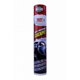 Полироль Blitz Line Vinyl Protectant Cockpit универсальный яблоко 0,75л