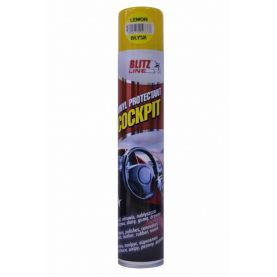 Поліроль Blitz Line Vinyl Protectant Cockpit універсальний лимон 400мл