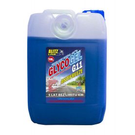 Антифриз Blitz Line Glycogel G11 ready-mix -37°C синий 10л