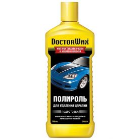 Поліроль DoctorWax Pre-Wax Cleaner Polish & Scratch Remover для видалення подряпин DW8275 300мл