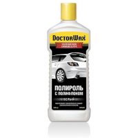 Полироль DoctorWax Color Wax with Carnauba & PTFE с полифлоном белый DW8409 300мл