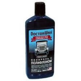 Поліроль DoctorWax Color Wax with Carnauba & PTFE з поліфлоном синій DW8441 300мл
