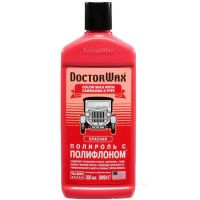 Полироль DoctorWax Color Wax with Carnauba & PTFE с полифлоном темно-красный DW8425 300мл