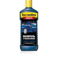 Полироль DoctorWax Color Wax with Carnauba & PTFE с полифлоном темно-синий DW8433 300мл
