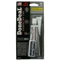 Герметик прокладка DoneDeaL силиконовый +345°C серый DD6733 42,5г