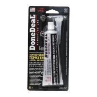 Герметик прокладка DoneDeaL силіконовий + 345 ° C сірий DD6735 205г