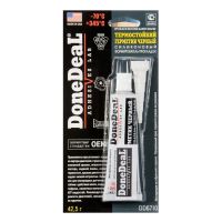 Герметик прокладка DoneDeaL +345°C чёрный DD6710 42,5г