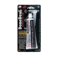 Герметик прокладка DoneDeaL +345°C чёрный силиконовый DD6712 85г