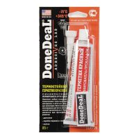 Герметик прокладка DoneDeaL + 345 ° C червоний силіконовий DD6726 85г
