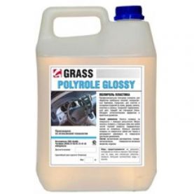 Полироль-очиститель пластика матовый Polyrol Glossy Grass 5л
