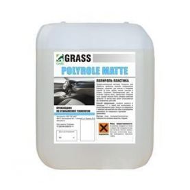 Полироль-очиститель пластика матовый Polyrol Matte Grass 5л