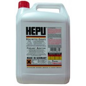 Антифриз HEPU G12 концентрат -80°C красный 5л