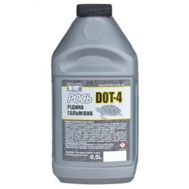 Гальмівна рідина Hi-Zer DOT 4 0,5л