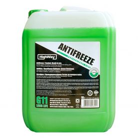 Антифриз HighWay-40 LONG LIFE G11 зеленый 10кг 10120