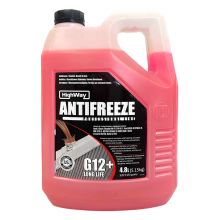 Антифриз HighWay LONG LIFE G12 + 40 ° C Червоний 5л