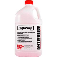 Антифриз HighWay G12+ концентрат красный 3,78л 701492