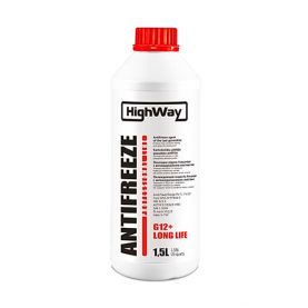 Антифриз HighWay G12+ концентрат красный 1,5л 10023