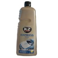Автомобильный шампунь K2 Express Plus с воском желтый К140 0,5л