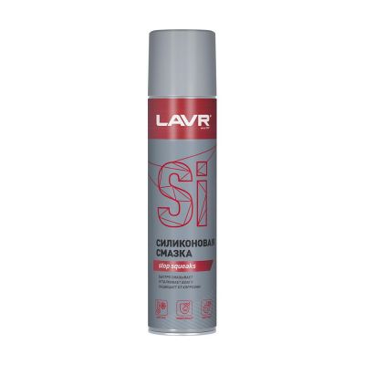 Смазка проникающая LAVR Silicon spray Силиконовая 400мл Ln1543