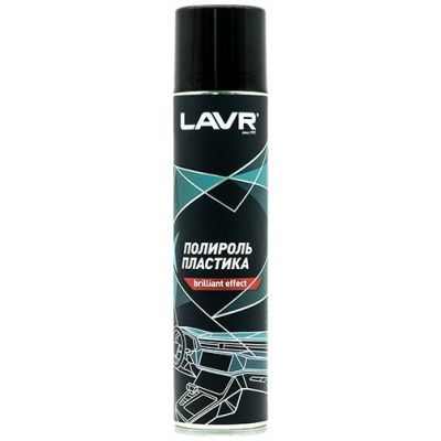 Полироль LAVR brilliant effect для пластика 400мл Ln1415