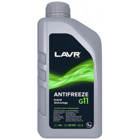 Антифриз LAVR Antifreeze Hybrid Technology G11 -45 ° C зелений 1л Ln1705